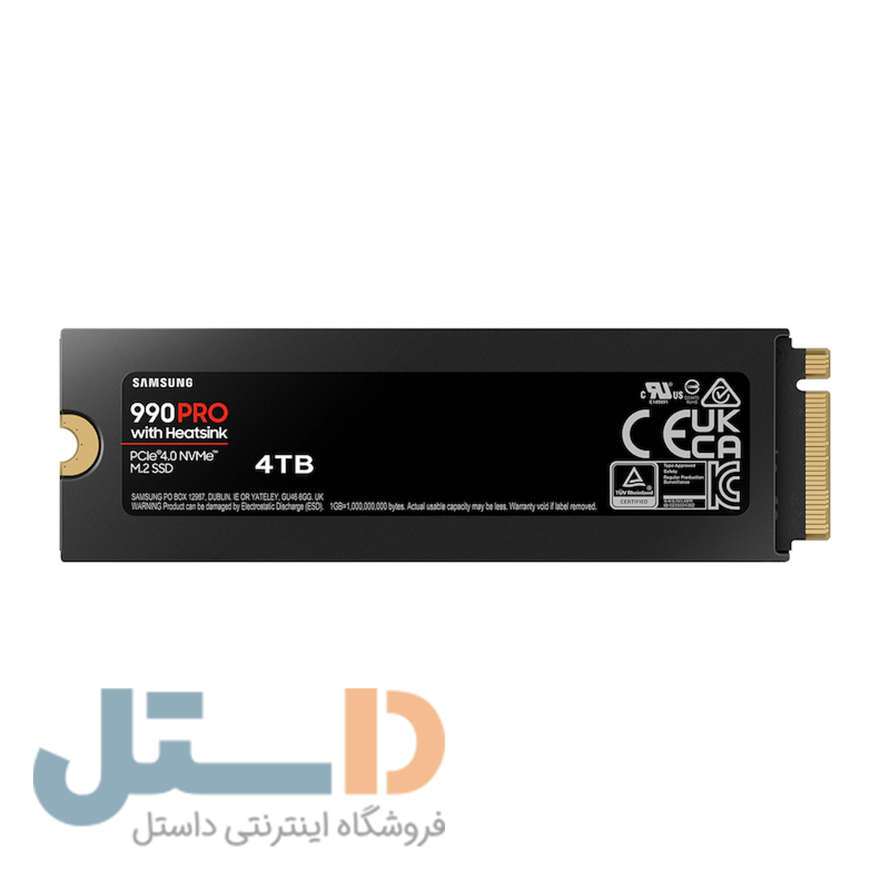 اس اس دی اینترنال سامسونگ مدل  990 PRO M.2-4TB W/HEATSINK ظرفیت چهار ترابایت -gallery-3 - https://www.dostell.com/